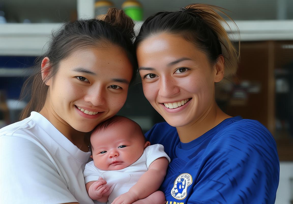 切尔西女足球员科尔晒与女友、新生儿合照，宣布孩子出生